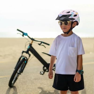 5. Wozinsky Kinder-Mountainbikehelm mit abnehmbarem Visier, Größe XS – Rosa