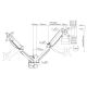 10. Equip Wandmontage 17"-32"/2TFT 180°GF 2 Gelenke 9 kg sw lite Einzelhandel