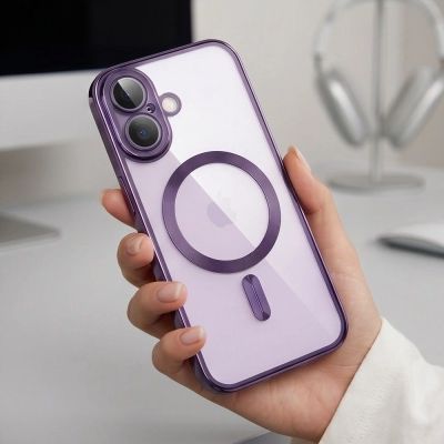 6. Tech-Protect MagFlex Hülle für iPhone 17 – Transparentes Lila