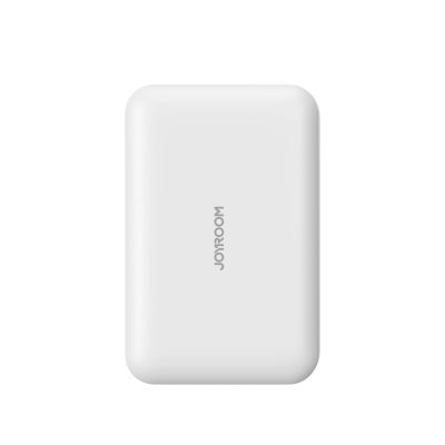 4. Joyroom JR-W020 20W 10000mAh MagSafe Powerbank + USB-C - USB-C 0,25m Kabel - Weiß