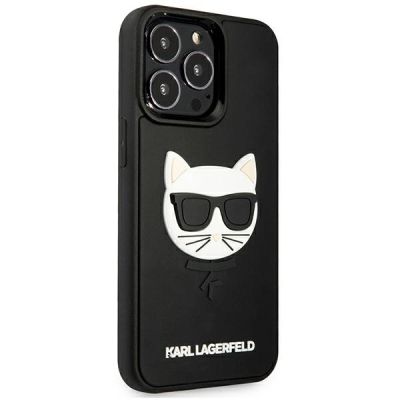 4. Karl Lagerfeld 3D Rubber Choupette Case für iPhone 13 Pro / iPhone 13 - Schwarz