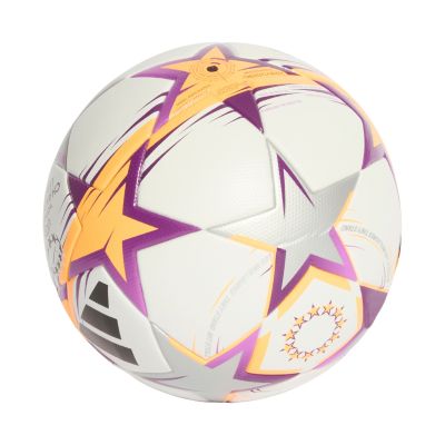 2. adidas UCL Frauenliga 26/27 Ligaphase Fußball Weiß/Orange/Silber KE5142