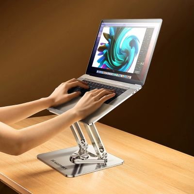 15. Wozinsky WRS-CPY84SS Laptop- und Tablet-Ständer aus Aluminium + gratis Smartphone-Ständer – Silber