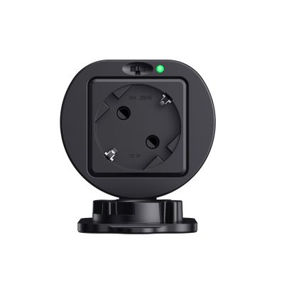3. V2L Typ 2 Adapter – Schuko 3500 W mit Leistungsanzeige und Gehäuse – schwarz