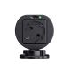 3. V2L Typ 2 Adapter – Schuko 3500 W mit Leistungsanzeige und Gehäuse – schwarz