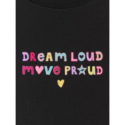 8. Locker geschnittenes Mädchen-T-Shirt mit Aufdruck 4F 4FJRSS26TTSHF4137-20S