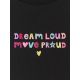 8. Locker geschnittenes Mädchen-T-Shirt mit Aufdruck 4F 4FJRSS26TTSHF4137-20S