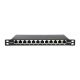 2. Digitus Patchpanel CAT 6A Slim, geschirmt, 12-Port, 0,5 HE, 10", Schwarz