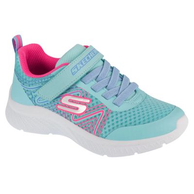 Skechers Microspec Plus - Swirl Sweet 303535L-AQPK Blau 35