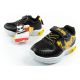 8. Leomil Kinder-Sportschuhe Pokémon-Sneaker, leicht, mit Klettverschluss und LED-Beleuchtung, schwarz-gelb
