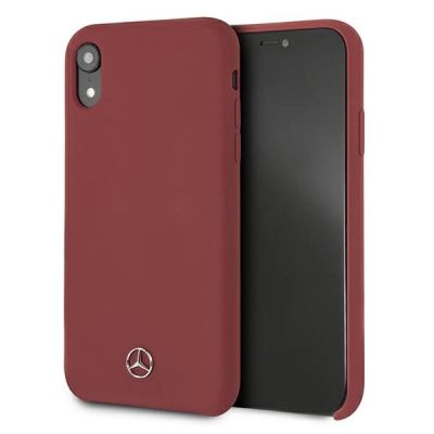 Mercedes Silicone Line iPhone Xr Hülle - Rot
