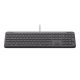 3. Logitech Signature Slim Wired K620 Business-Tastatur, universell, USB, QWERTZ, Deutsch, Graphit