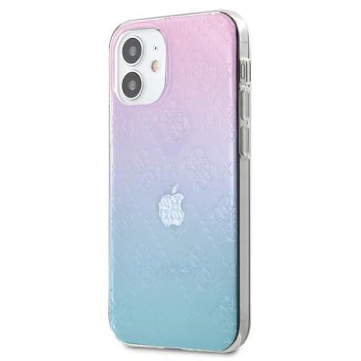 2. Guess GUHCP12S3D4GGBP iPhone 12 mini 5.4" blau-pink/blau-pink Hardcase 4G 3D Pattern Collection