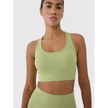 Nahtloser Trainings-BH für Damen mit geringer Stützkraft, 4F, 4FRSS25USBAF154-42S