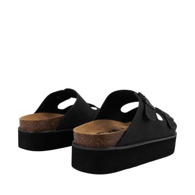 3. O'Neill Sandy Plateau-Flip-Flops für Damen, Schwarz, 90261042, Größe 25Y