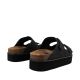 3. O'Neill Sandy Plateau-Flip-Flops für Damen, Schwarz, 90261042, Größe 25Y