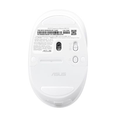 5. ASUS MD101 Duftmaus, kabellos/Bluetooth, schillernd weiß