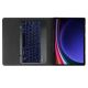 8. Tech-Protect SC Pen + Tastaturhülle mit Tastatur für Samsung Galaxy Tab S9 FE 10,9" X510 / X516B - Schwarz