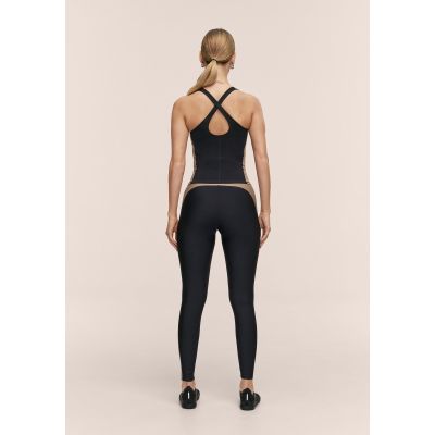 4. CASALL Damen Shaped Block High Waist Leggings, Schwarz, Trainingsleggings