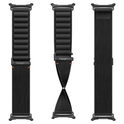 4. Spigen WBF1 Armband für Samsung Galaxy Watch Ultra 47 mm – Schwarz