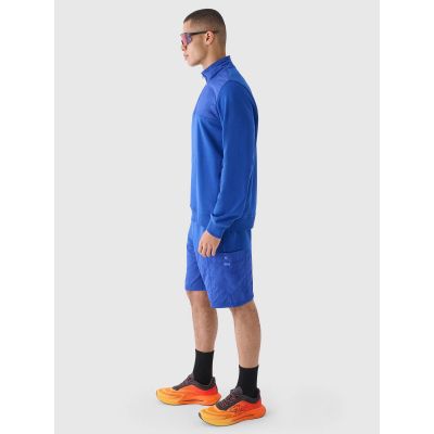 4. Herren Sweatshirt ohne Reißverschluss, ohne Kapuze, 4F 4FRSS24TSWSM2035-36S