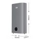 2. Elektroboiler LIN LIFVD1SMGY 80L UNIVERSAL grau WLAN