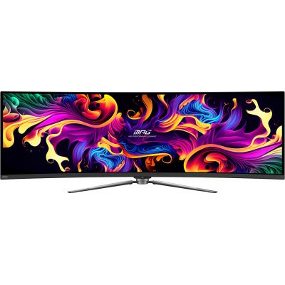 7. MSI MPG 491CQP QD-OLED-Computermonitor 124,5 cm (49 Zoll) 5120 x 1440 Pixel Dual WQHD Schwarz