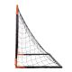 5. Fußballtor mit Netz BR8180 120 x 180 x 60 cm