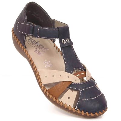 10. Bequeme Rieker W RKR536A Sandalen