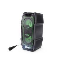 Sharp PS-931 Tragbarer Party-Lautsprecher, Schwarz, 180 W
