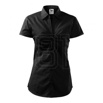 4. Malfini Chic W MLI-21401 Hemd Schwarz