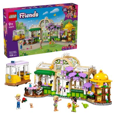 23. LEGO Friends 42671 Grünes Café und Blumengeschäft