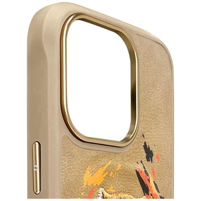 6. Nimmy Tiger MagSafe Hülle für iPhone 16 Pro Max - Braun