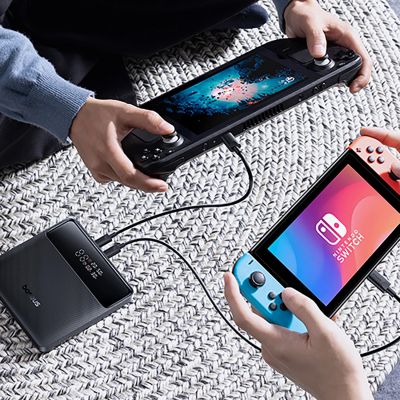 21. Baseus Blade H1 20000mAh 100W Powerbank mit Display - Schwarz