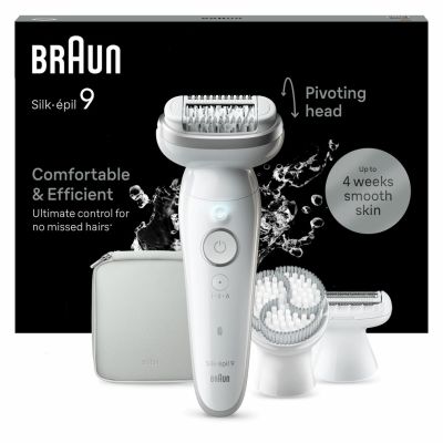 3. Braun Silk-épil 9 Epilierer 9-061 Silber/Weiß