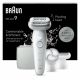 3. Braun Silk-épil 9 Epilierer 9-061 Silber/Weiß
