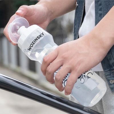 8. HBR-01 750ml Fahrradflasche - transparent