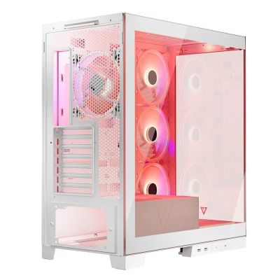 9. MODECOM VOLCNO SPACE APEX ARGB MIDI WEISSES GEHÄUSE