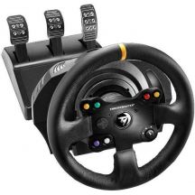 Thrustmaster 4460133 Gamecontroller, schwarzes Lenkrad + Pedale, PC, Xbox One