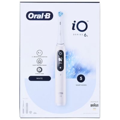 17. Elektrische Zahnbürste Braun Oral-B iO6 Serie Weiß