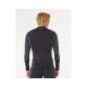 3. Lycra RIP CURL WAVES UPF PERF L/S schwarz