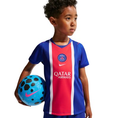 6. Nike PSG Stadium 2026 Sportset für Kleinkinder blau-rot II1632 417