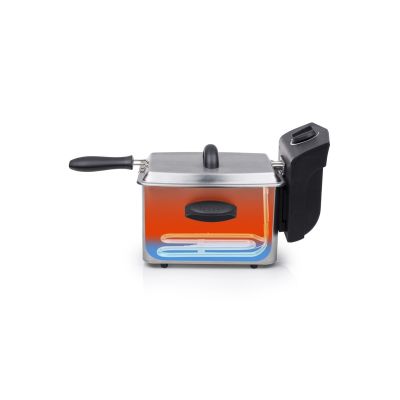 8. Tristar FR-6919 Fritteuse, Einzeln, 2 l, autonom, 800 W, Schwarz, Edelstahl