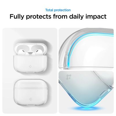 10. Spigen Liquid Crystal Hülle für AirPods Pro 3 – Transparent