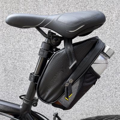 14. Wozinsky Fahrradsatteltasche 1,5 l Schwarz (WBB20BK)
