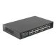 5. LANBERG RSFE-24P-2C-250 Switch, 24x 100MB PoE+/2x Combo Rack, 19" Gigabit Ethernet, 250W