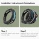 14. Spigen Liquid Air Case für Samsung Galaxy Watch 8 Classic 46 mm – Schwarz