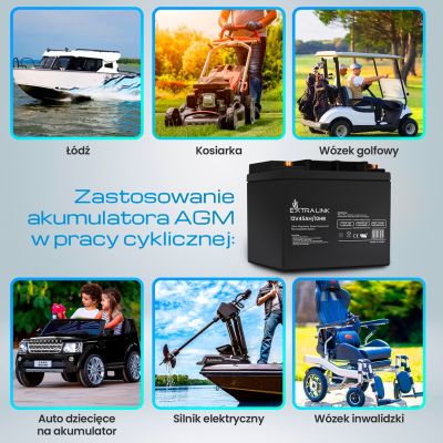 17. EXTRALINK BATTERIE BATTERIEAKKUMAT AGM 12V 45
