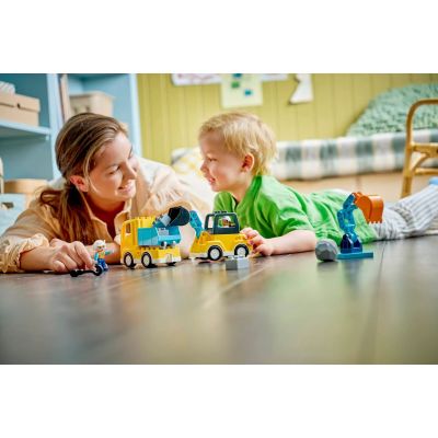 12. LEGO DUPLO TOWN 3-in-1 10475 Baustellenfahrzeuge
