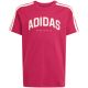 adidas Codes Collegiate Grafik-T-Shirt für Kinder, pink KA9764